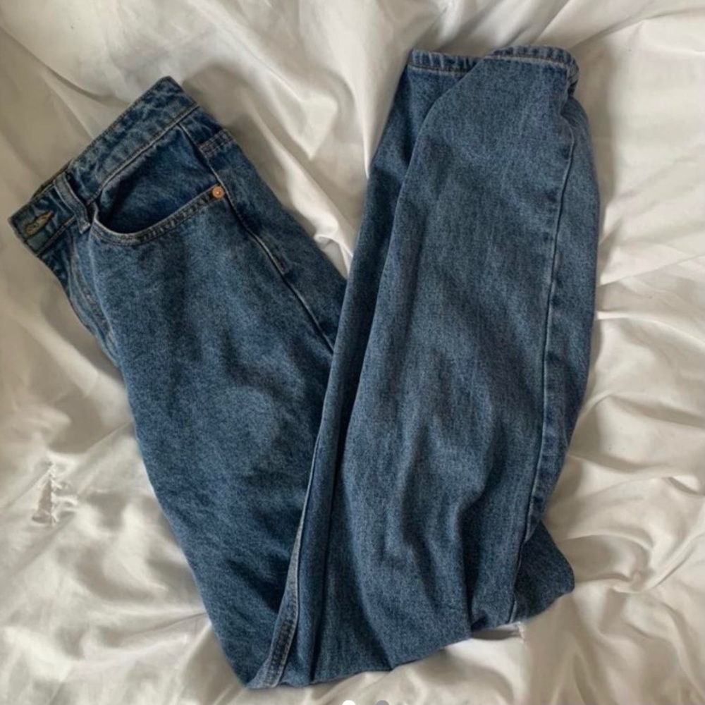 COPY - COPY - Dark-wash Mom Jeans